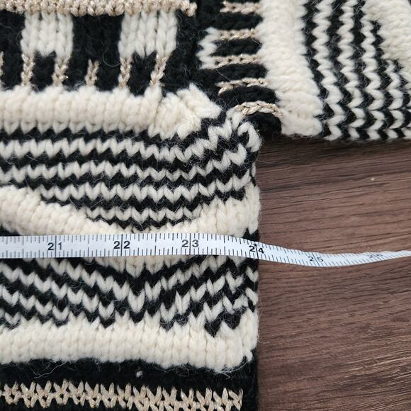 BA&SH Wool Blend Oversized Relaxed Sweater US8 Cozycore Knit Grunge - Picture 6 of 7